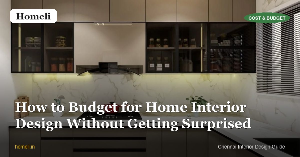 How to Budget for Home Interior Design Without Getting Surprised