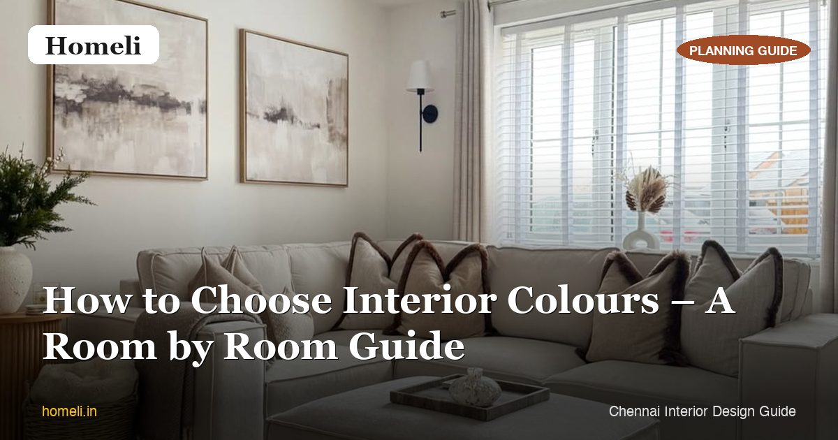 How to Choose Interior Colours – A Room by Room Guide