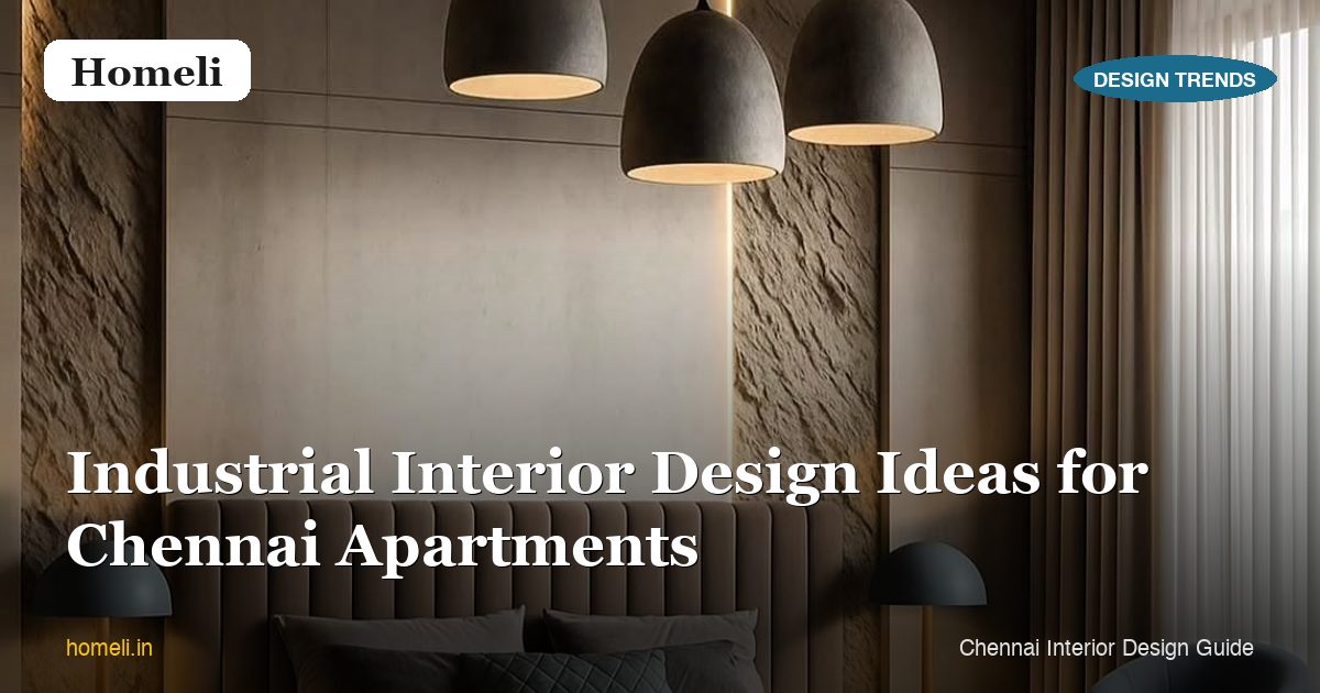 Industrial Interior Design Ideas for Chennai Apartments