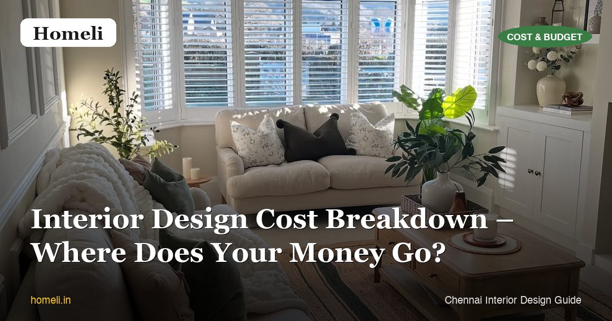 Interior Design Cost Breakdown – Where Does Your Money Go?