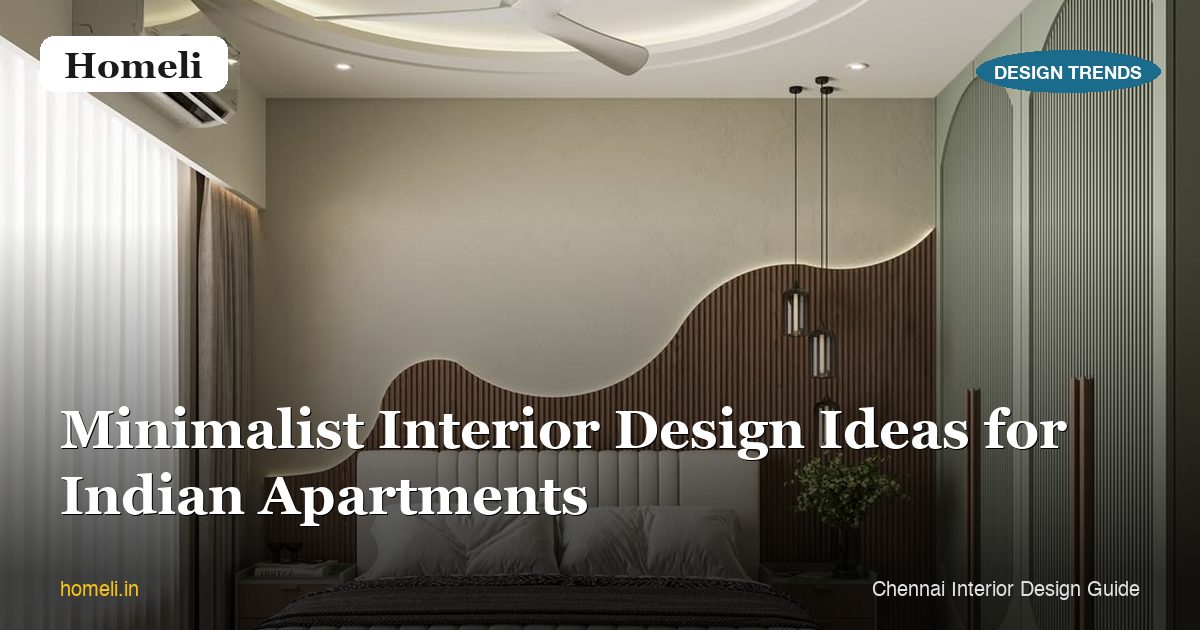 Minimalist Interior Design Ideas for Indian Apartments