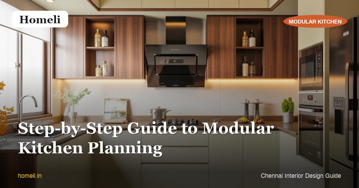 Step-by-Step Guide to Modular Kitchen Planning