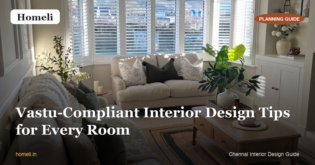 Vastu-Compliant Interior Design Tips for Every Room