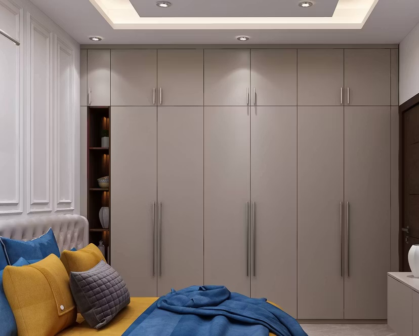 Compact Wardrobe for Small Bedrooms — interior design idea, Homeli Chennai