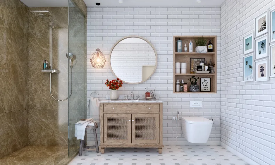 Bathroom decoration Chennai by Homeli